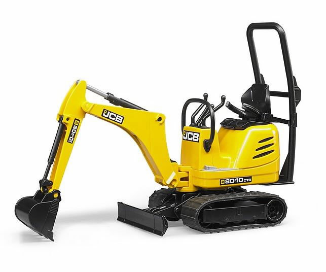 JCB 8010 CTS micro digger 1:16 BRUDER, Granit