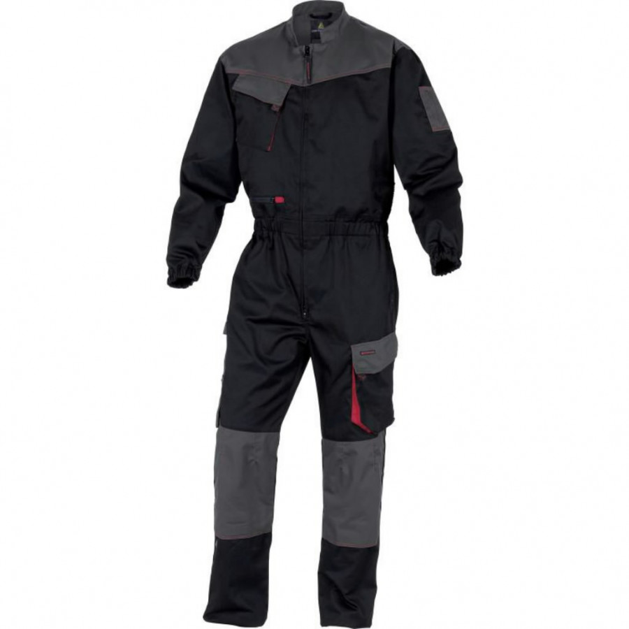 Heavy Duty Delta Plus Tradesman Bib and Brace Work Overalls Dungarees Trousers 