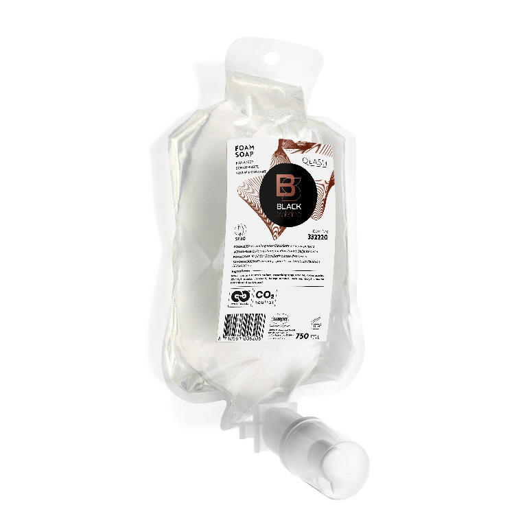 Skystos putos Satino Black Qlash 6x750ml 1
