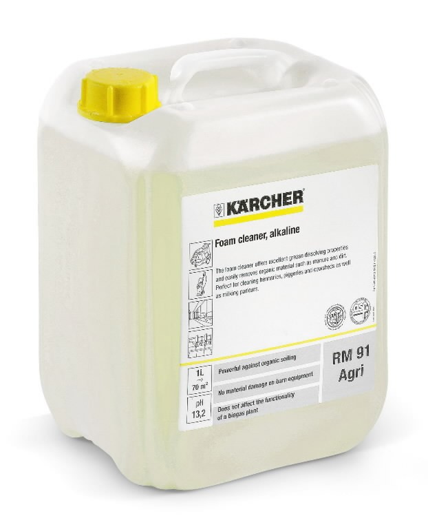 RM 91 AGRI Foam Cleaner alkaline 