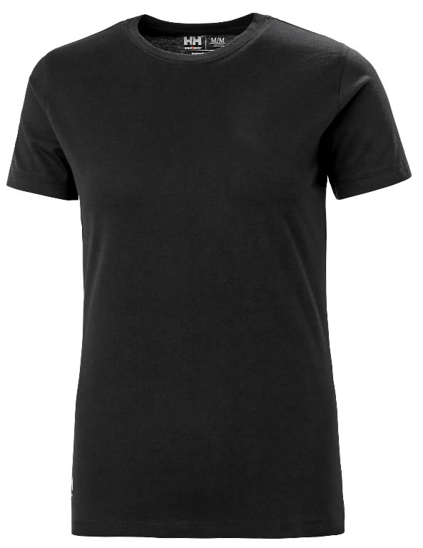 T-shirt Manchester women, black 2XL