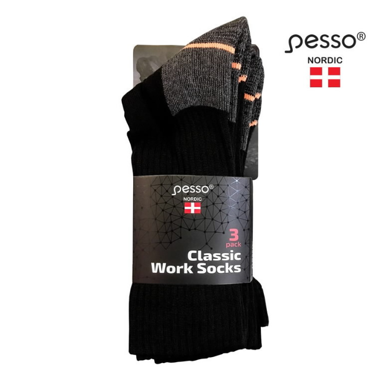 Kojinės Pesso Classic Thermo Active, 3 poros 45-47 2.
