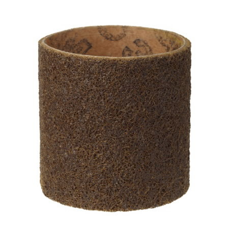 Non-woven Hiomanauha ScotchBrite Ø90x100mm A CRS Brown, 3M