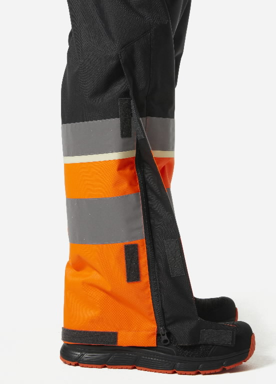 Winter pants Uc-me hi-viz, CL1, orange/black 2XL 4.