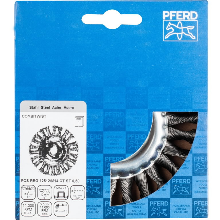 Ketashari RBG CT Steel 125x12/M14mm 0,5mm, Pferd