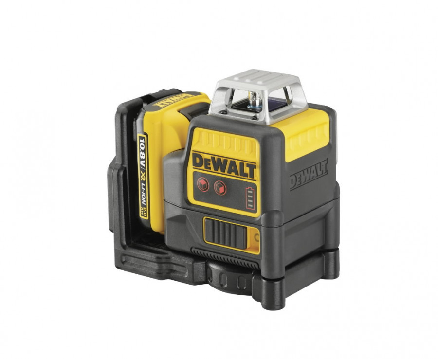 Ristjoonlaser DCE0811D1, 2 punase kiirega, 360°, 2Ah, DeWalt