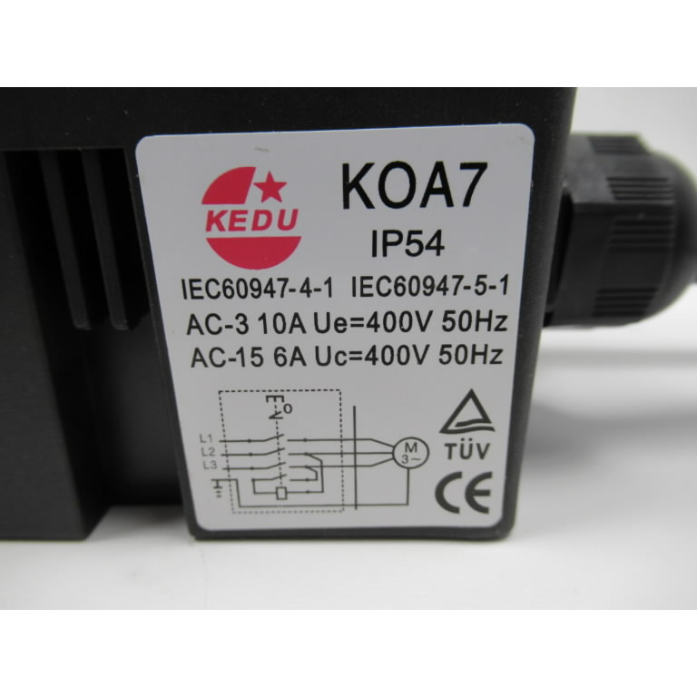Switch SAA 3003 / 400V KEDU KOA7 NO. 31  2.