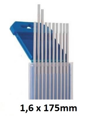 Tungsten electrode grey WC20 1,6x175mm 1