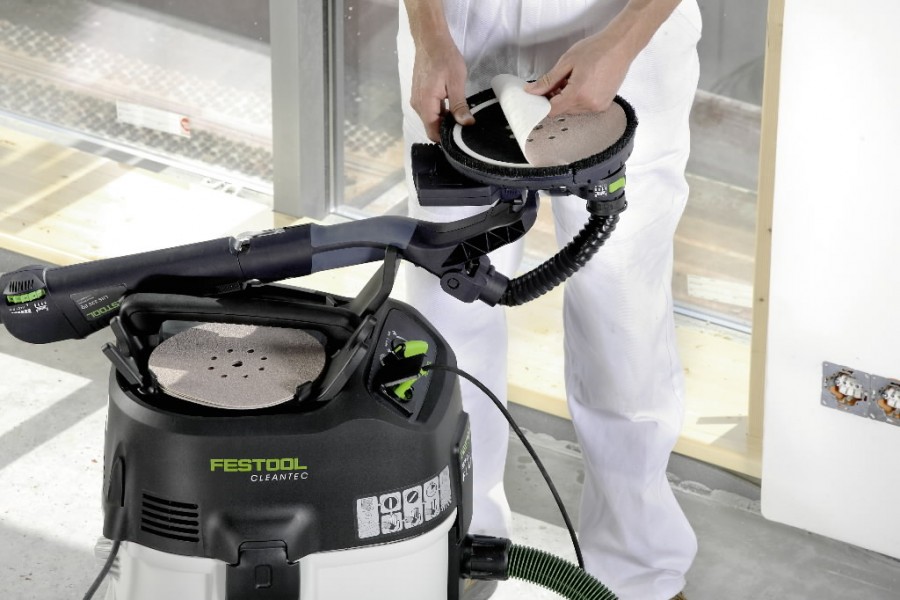 Long-reach sander LHS225-IP with dust extractor CTL36 - Set, Festool