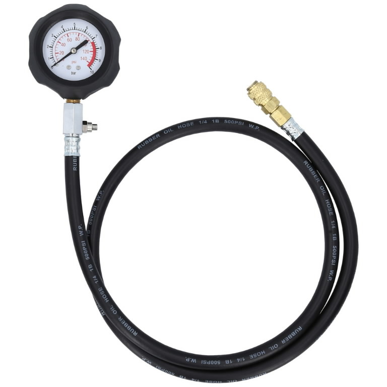 Manometer with tube, 10 bar 1