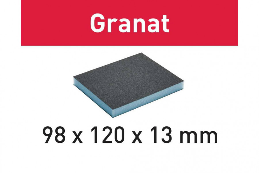 Lihvkäsn Granat 6tk 98x120x13mm P220, Festool