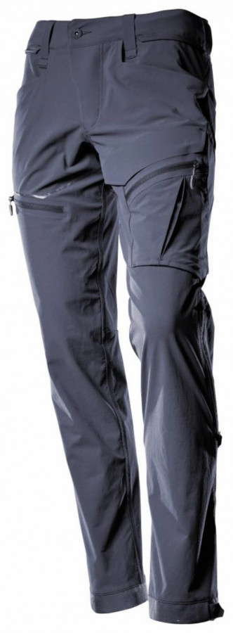 Trousers Customized strech 22058, women, dark navy 82C44
