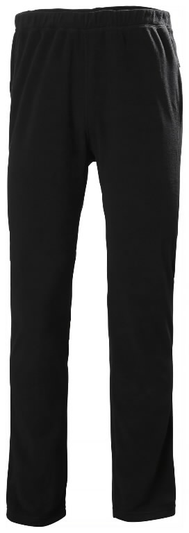 Thermo pant Oxford Light fleece, black 2XL