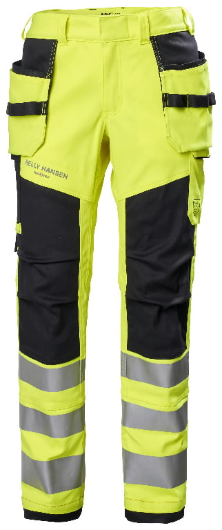 Work pants Fyre, Hi-vis yellow/black C46