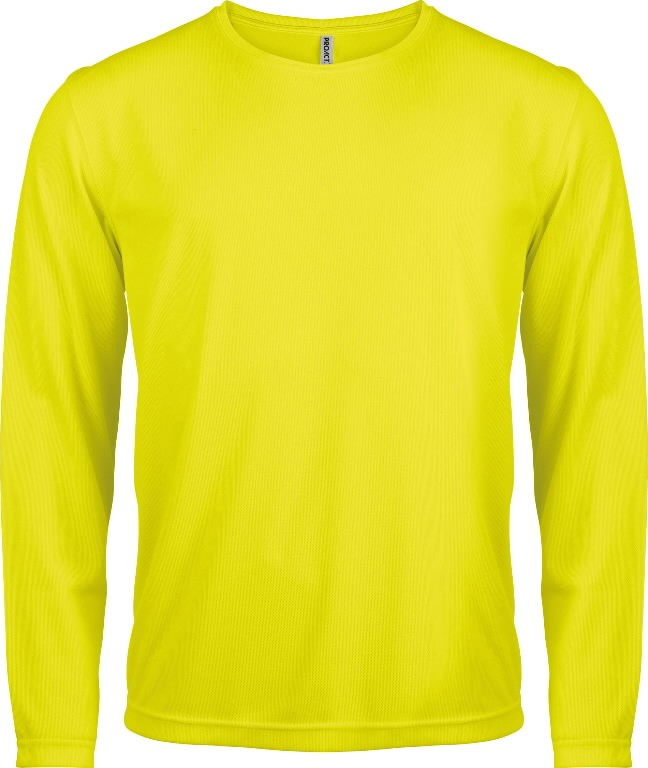 Marškinėliai ilgom rankovėmis Proact geltona L