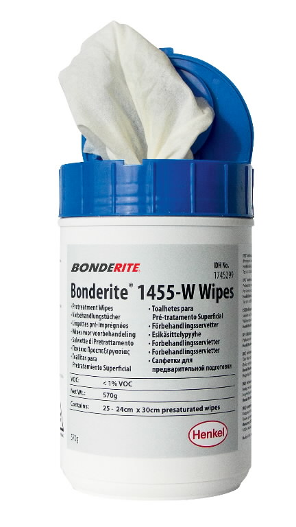 Pretreatment wipes BONDERITE M-NT 1455-W 50pcs, Loctite