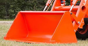 Bucket 84 in/2130 mm for loader LA1854/LA2255, Kubota