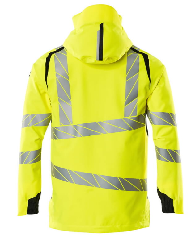 Shell Jacket ACCELERATE SAFE, hi-vis CL3, yellow/black XL 2.