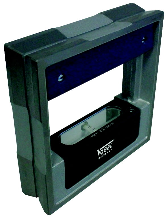 Prec. Insp. Frame Spirit Level 150 x 150 mm/0,02mm/m DIN 877, Vögel