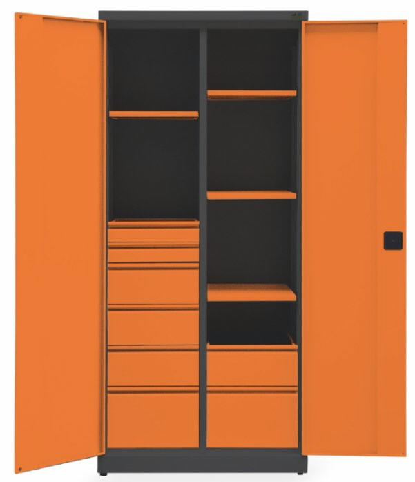 Tool cabinet SN880 02, RAL 7024/2003 1