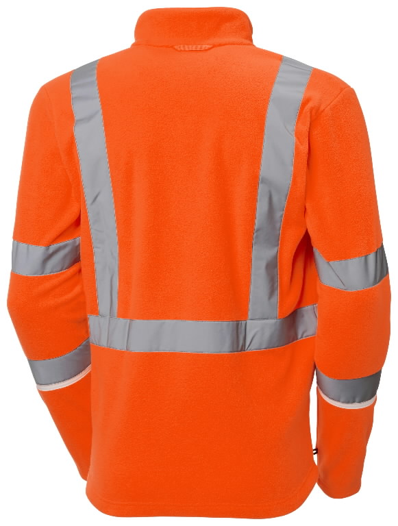 Fleece jacket Uc-me Hi-vis CL3, orange 3XL 2.