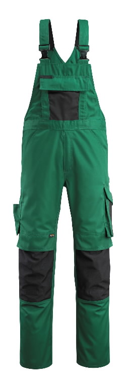 Augsburg bib & Brace green/black 82/62, Mascot