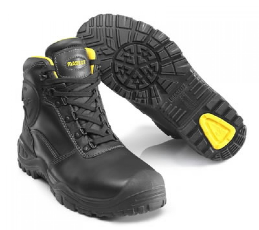 yellow safety boots