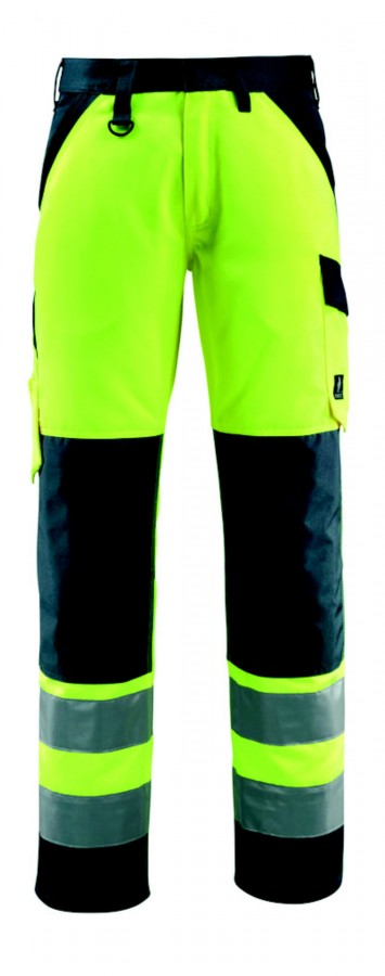 Tööpüksid Maitland kõrgnähtav CL2 kollane/t.sinine 82C54, Mascot