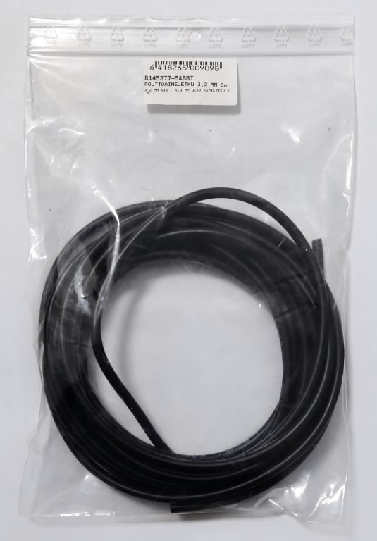 POLTTOAINELETKU 3,2 MM SISÄ, 5,3 MM ULKO KUMILETKU 5,0 m pät 5,0 m pätkä, BBT