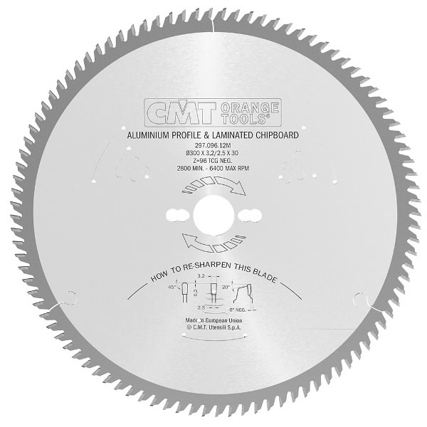 Saw Blade 254x3 2 2 5x30mm Z80 A 5 Neg Tcg Cmt Universal Sawblades