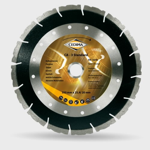 Diamond cutting disc CA-3 Standard 400mm, Cedima