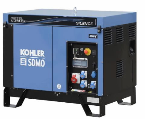 Elektrigeneraator DIESEL 9,5 kW 15 LC TA SILENCE AVR, SDMO