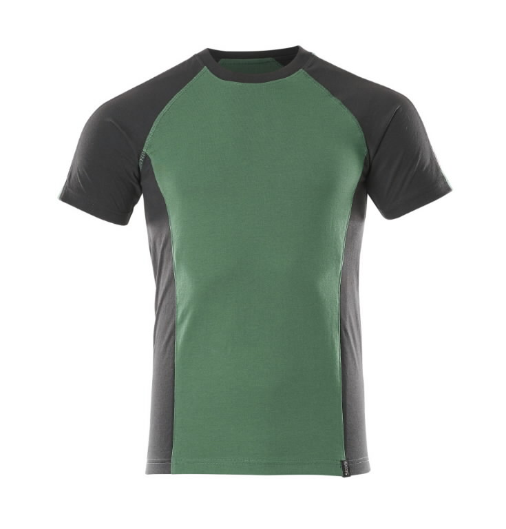 Marškinėliai Potsdam žalia/juoda XS