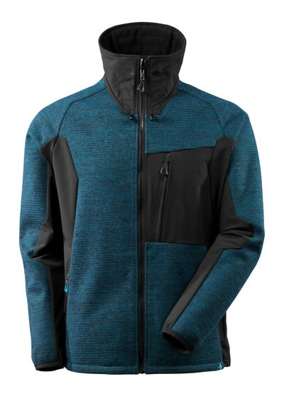 Softshell jakk 17105 Advanced. sinine/must M, Mascot