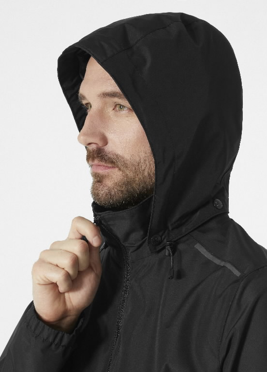 Shell jacket Manchester 2.0 zip in, black S 5.