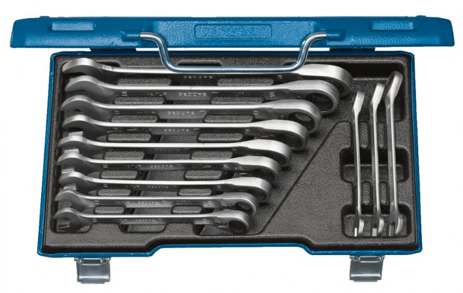 Комплект рожково-накидных ключей с трещоткой  8-19 мм 12  Pack  7 UR-012, GEDORE