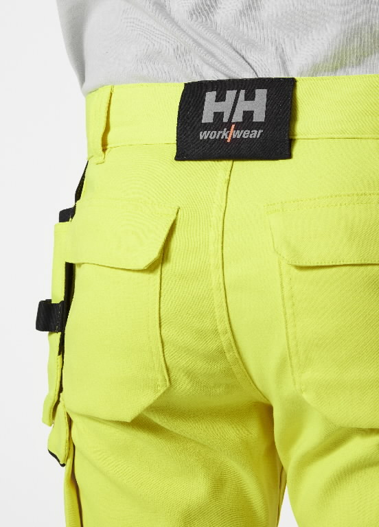Work pants Fyre, Hi-vis yellow/black C48 4.