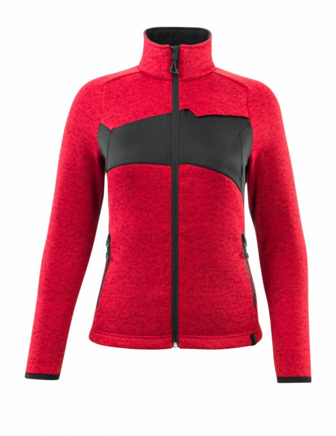 red knitted jumper womens