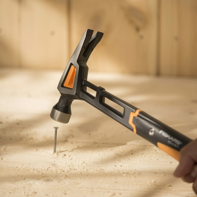 Finishing hammer M 16oz/13.5", Fiskars Claw hammers