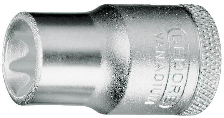 Padrun 1/2´´ E18 Torx TX19, Gedore