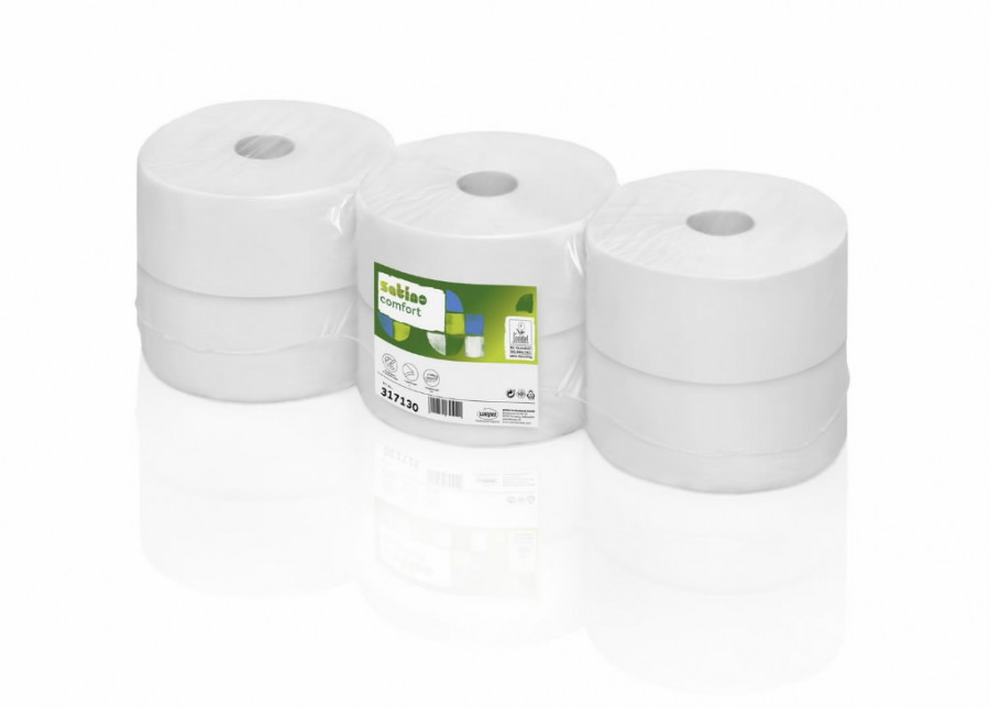 Tualettpaber rullis Comfort/ 2- kihti/6 x 380 m JT2, Satino