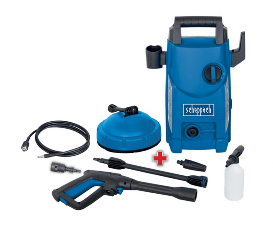 High Pressure Washer Hce1500 230V 50Hz 1400W, Scheppach Consumer