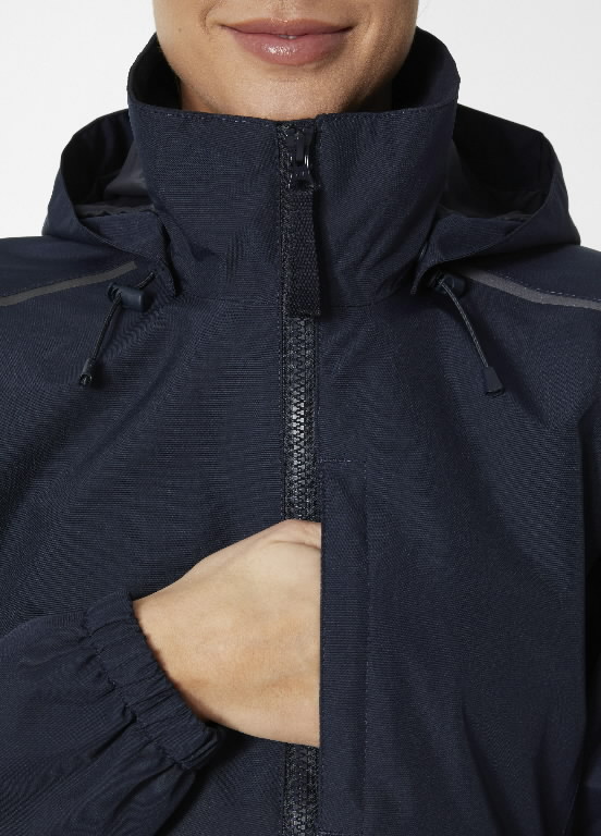 Shell jacket Manchester 2.0 zip in, women, navy XL 4.