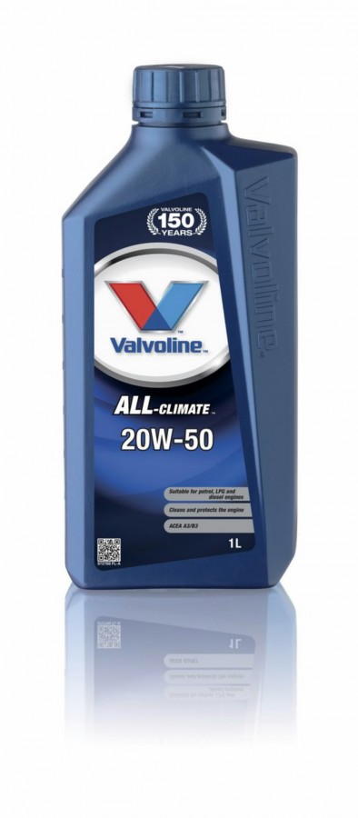 Mootoriõli All Climate 20W50 1L, Valvoline