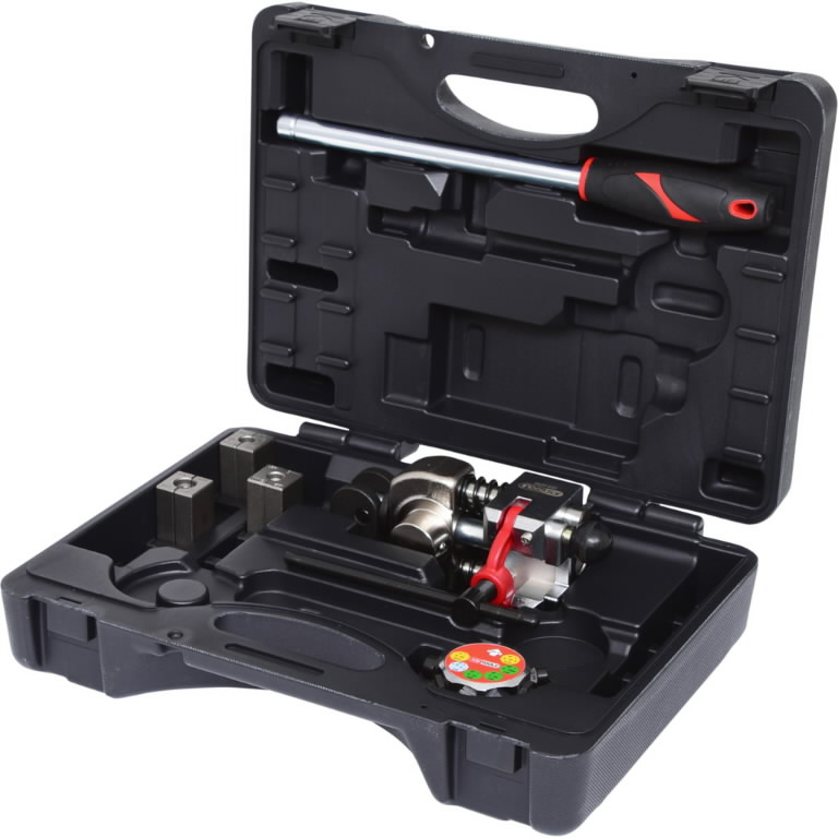 Flare Tool Kit kit de flasque de tuyau de 11 pc Tuyau de frein à essence réparation Kit de flare avec coupe outil de pliage 