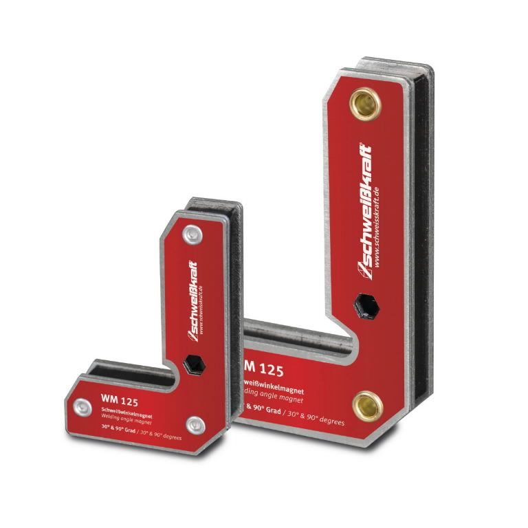 Metināšanas magnets pastāvīgs WM 125, Schweisskraft