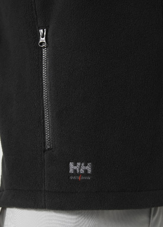 Fleece vest Manchester 2.0, black 4XL 3.