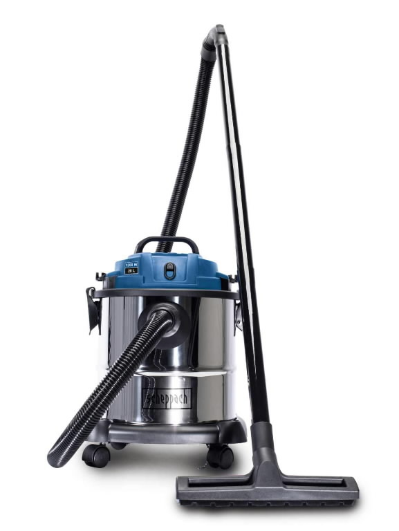 Wet & dry vacuum cleaner NTS20, blower function, Scheppach 2.