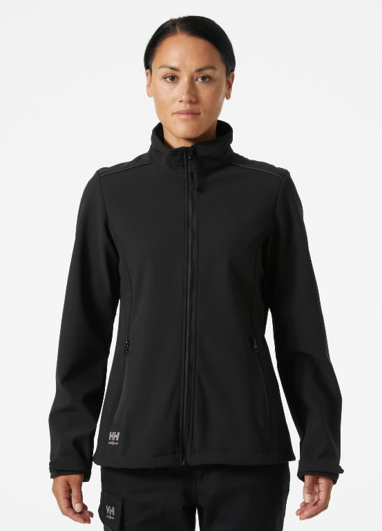 Softshell jacket Manchester 2.0, women, dark grey L 9.