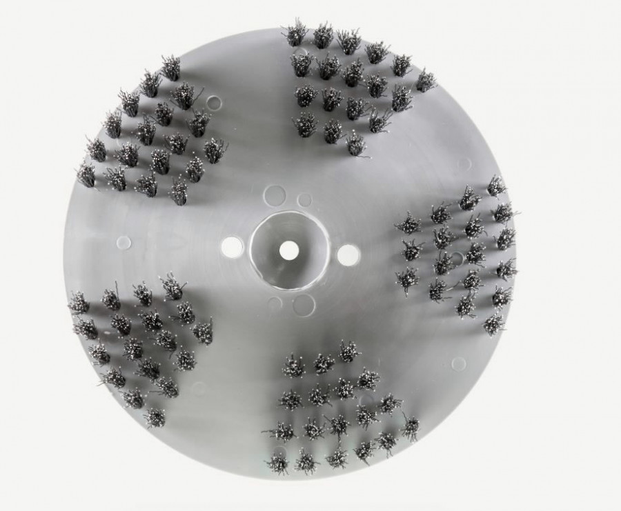 Steel brushes ų200, medium 1